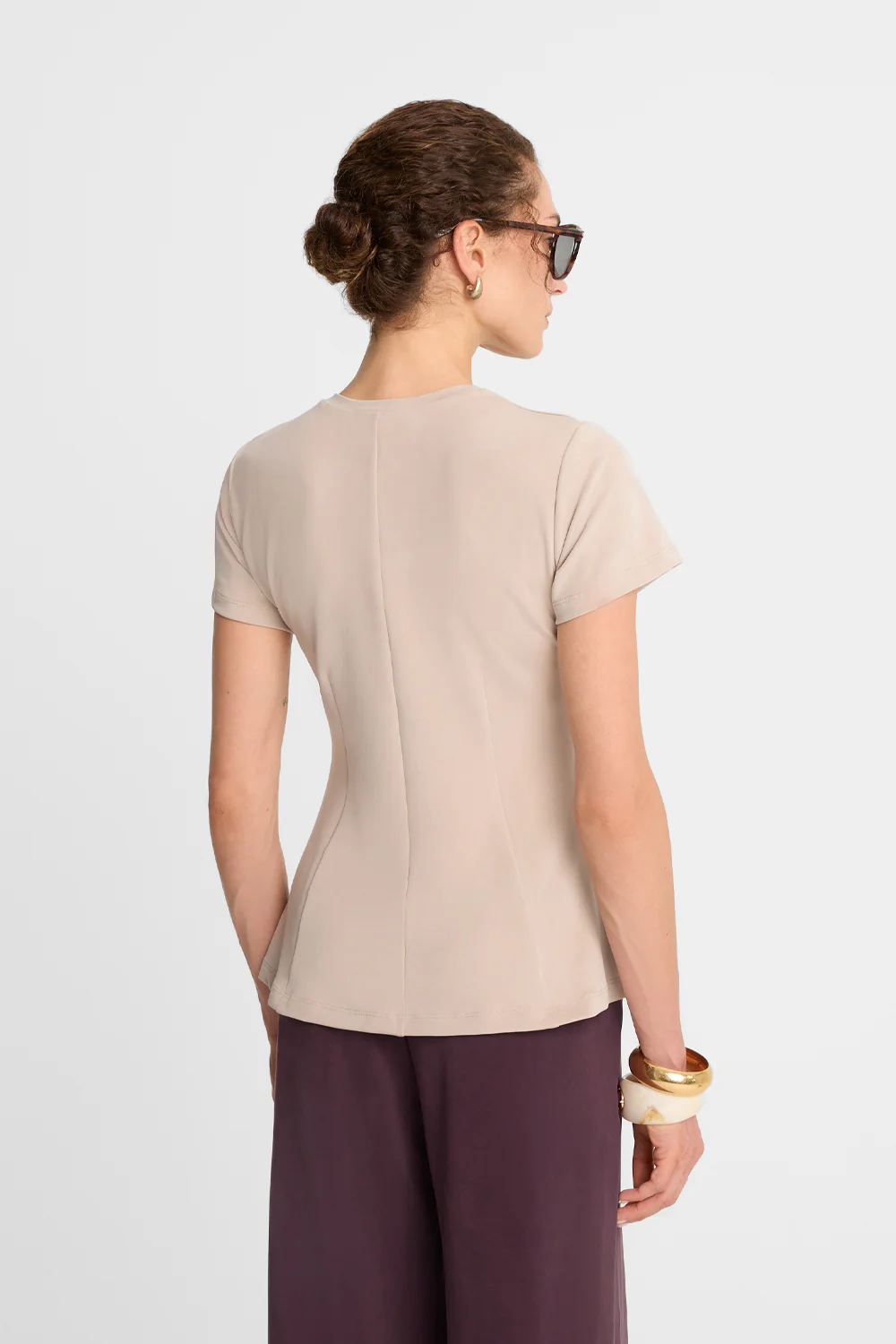 T-shirt Miss Dainty Beige - Image 6