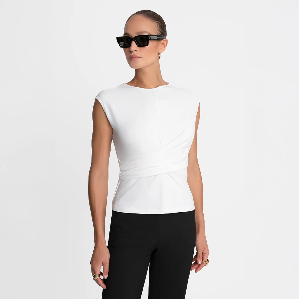 T-shirt Miss Tangled Off White - Image 8