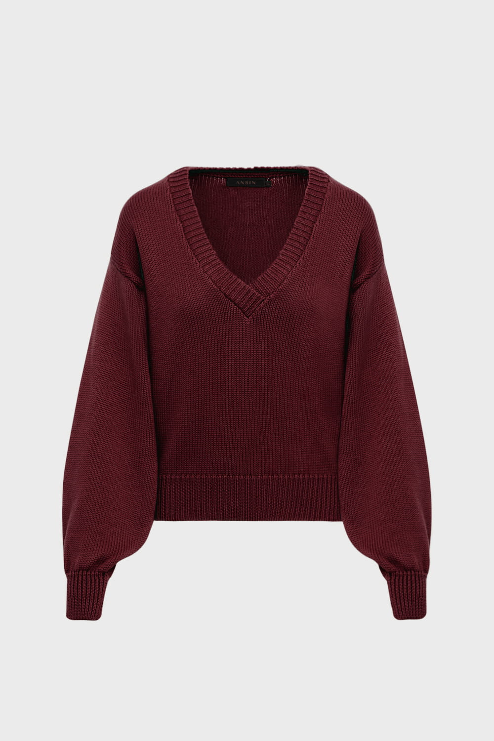 Sweter Miss Timeless Burgundy - Image 2