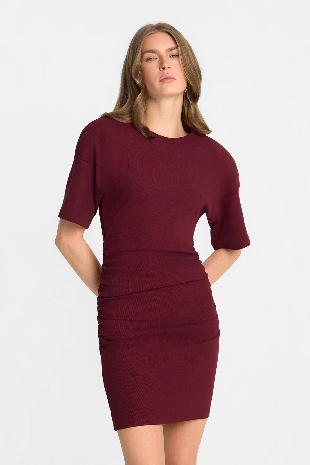 Sukienka Miss Capri Burgundy - Image 3