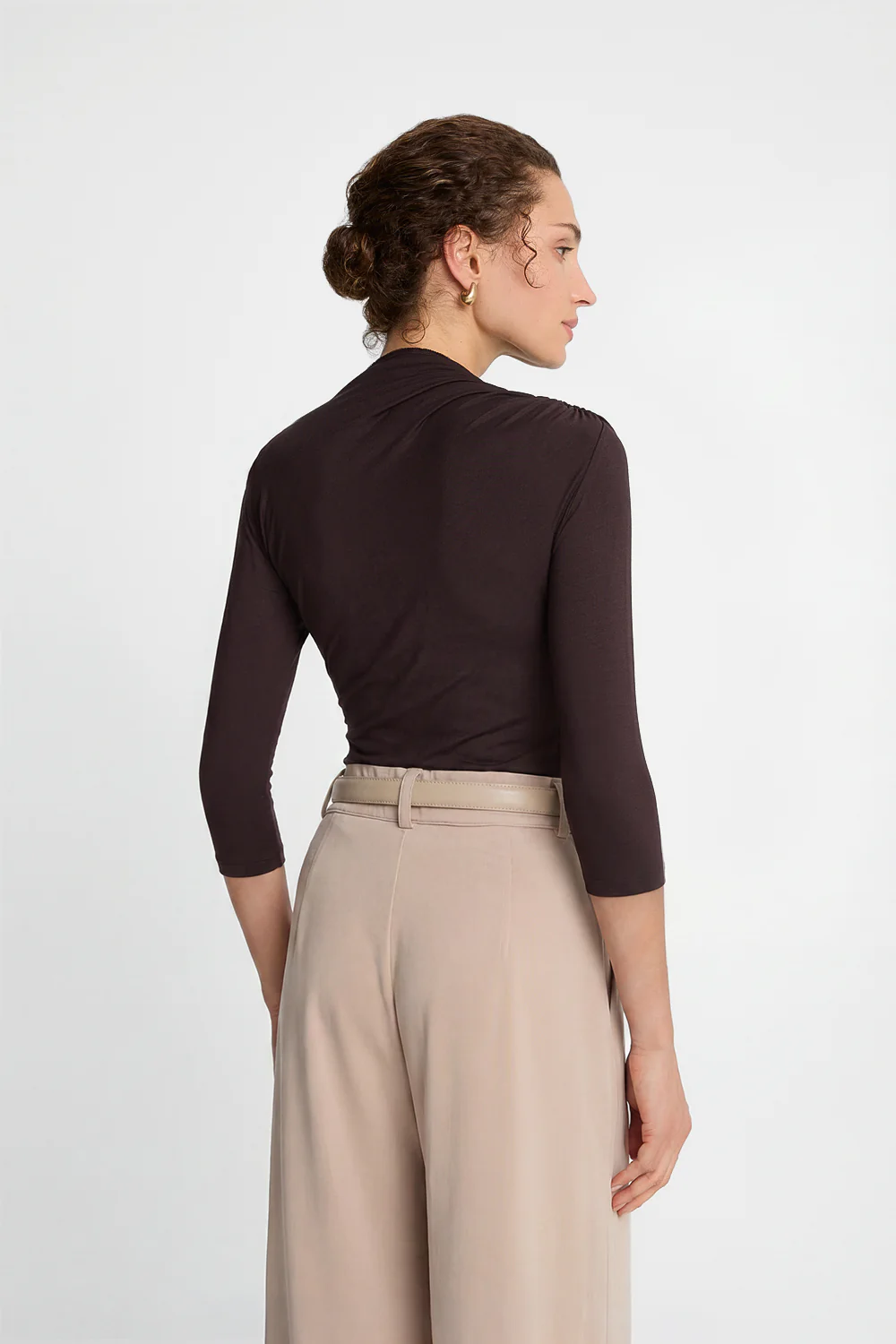 Longsleeve Miss Sculptural Dark Chocolate - Image 6