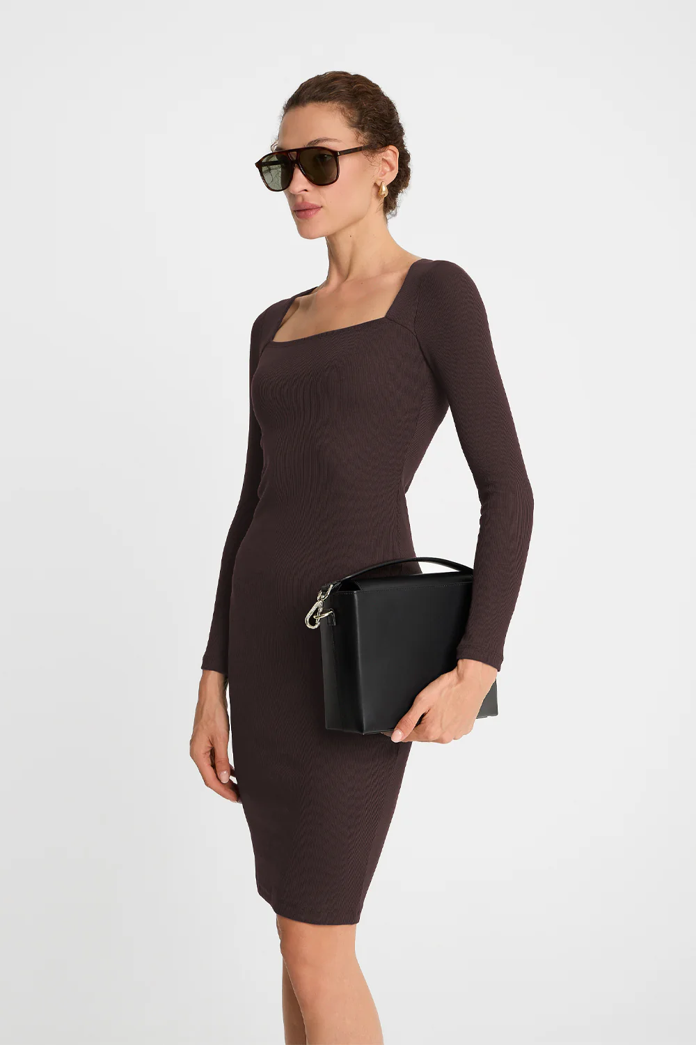 Sukienka Miss Caro Dark Chocolate