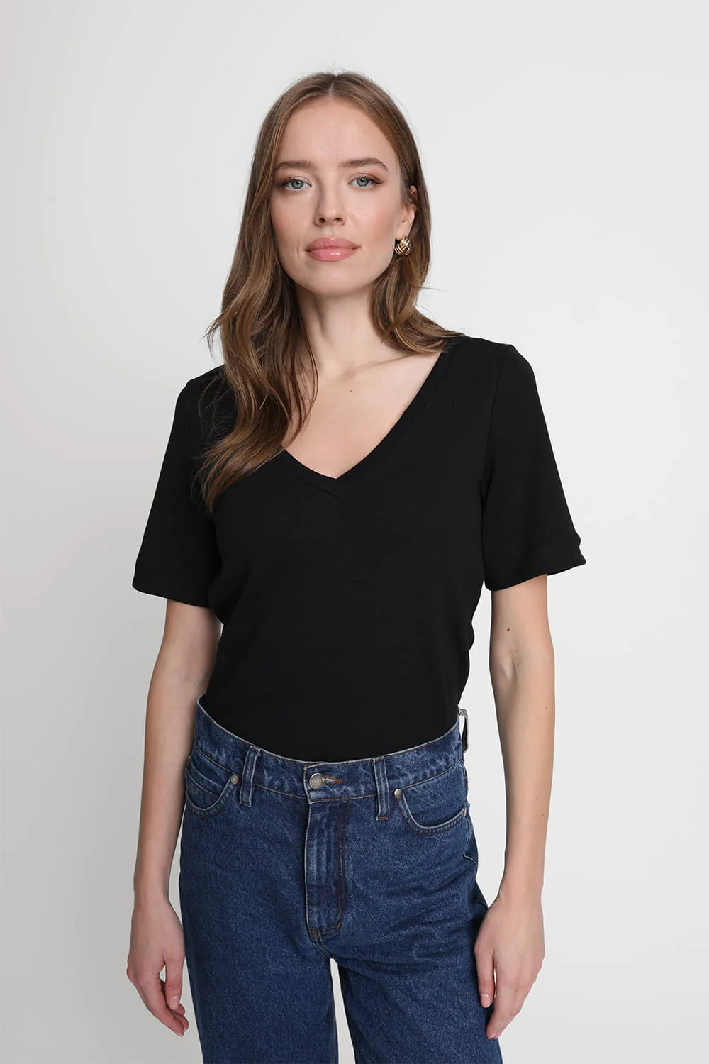 T-shirt Miss Relaxed Black