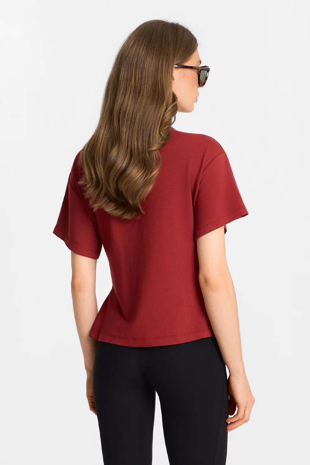 T-shirt Miss Gwyneth Red Brown - Image 6
