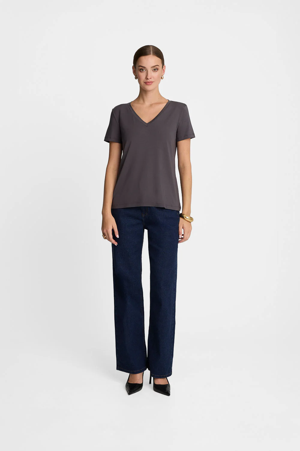 T-shirt Miss Classic Steel Grey