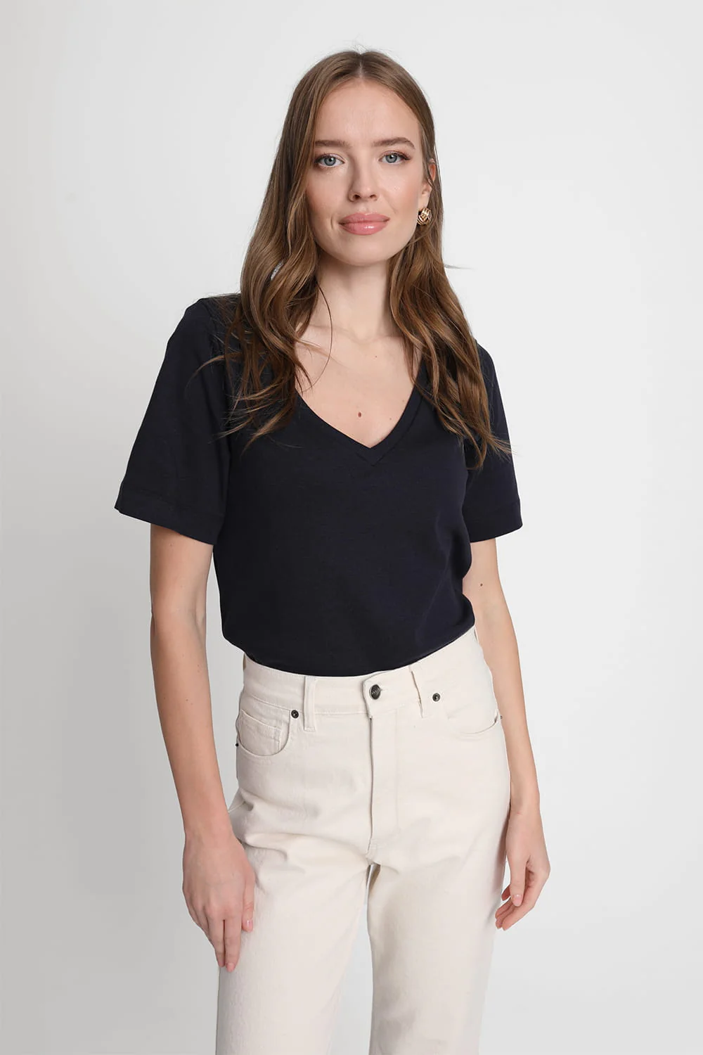 T-shirt Miss Relaxed Navy - Image 5