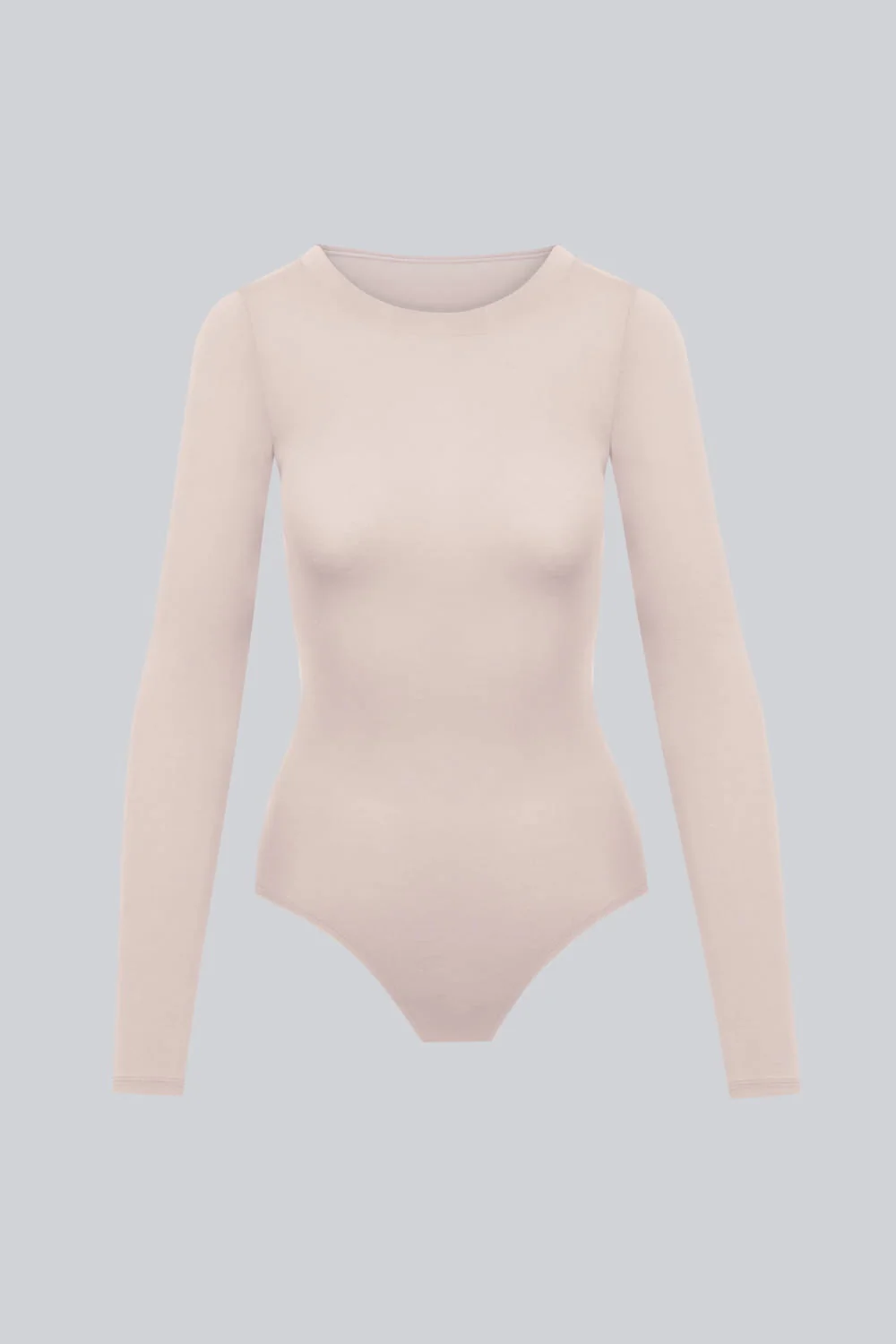 Body Miss Invisible Longsleeve C-neck Sand - Image 2