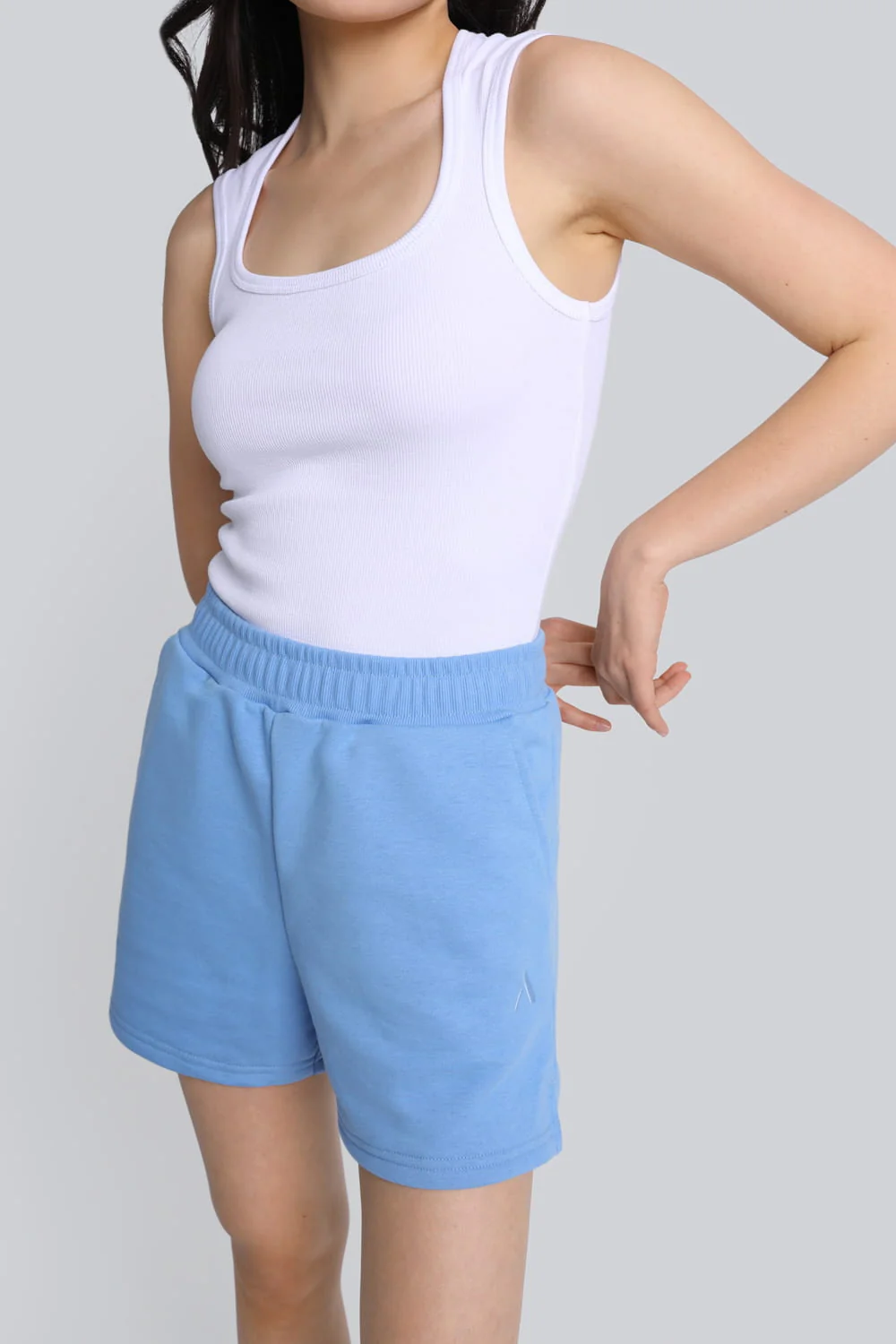 Spodenki Miss Relaxed Baby Blue - Image 4