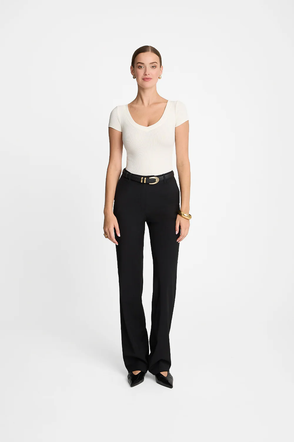 T-shirt Miss Womanly Off White