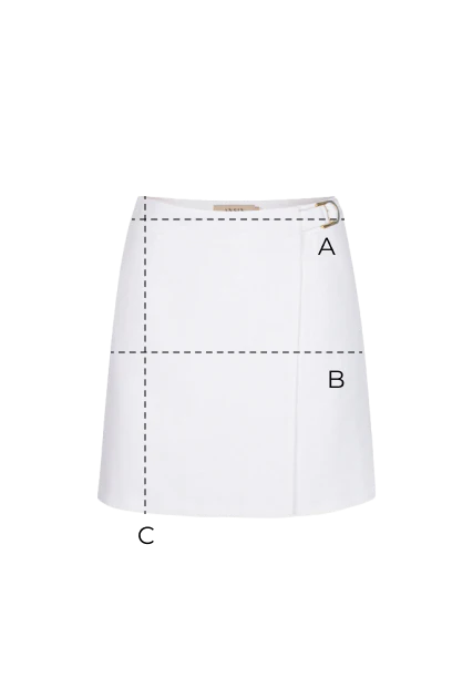 Spódnica Miss Honest Off White - Image 10