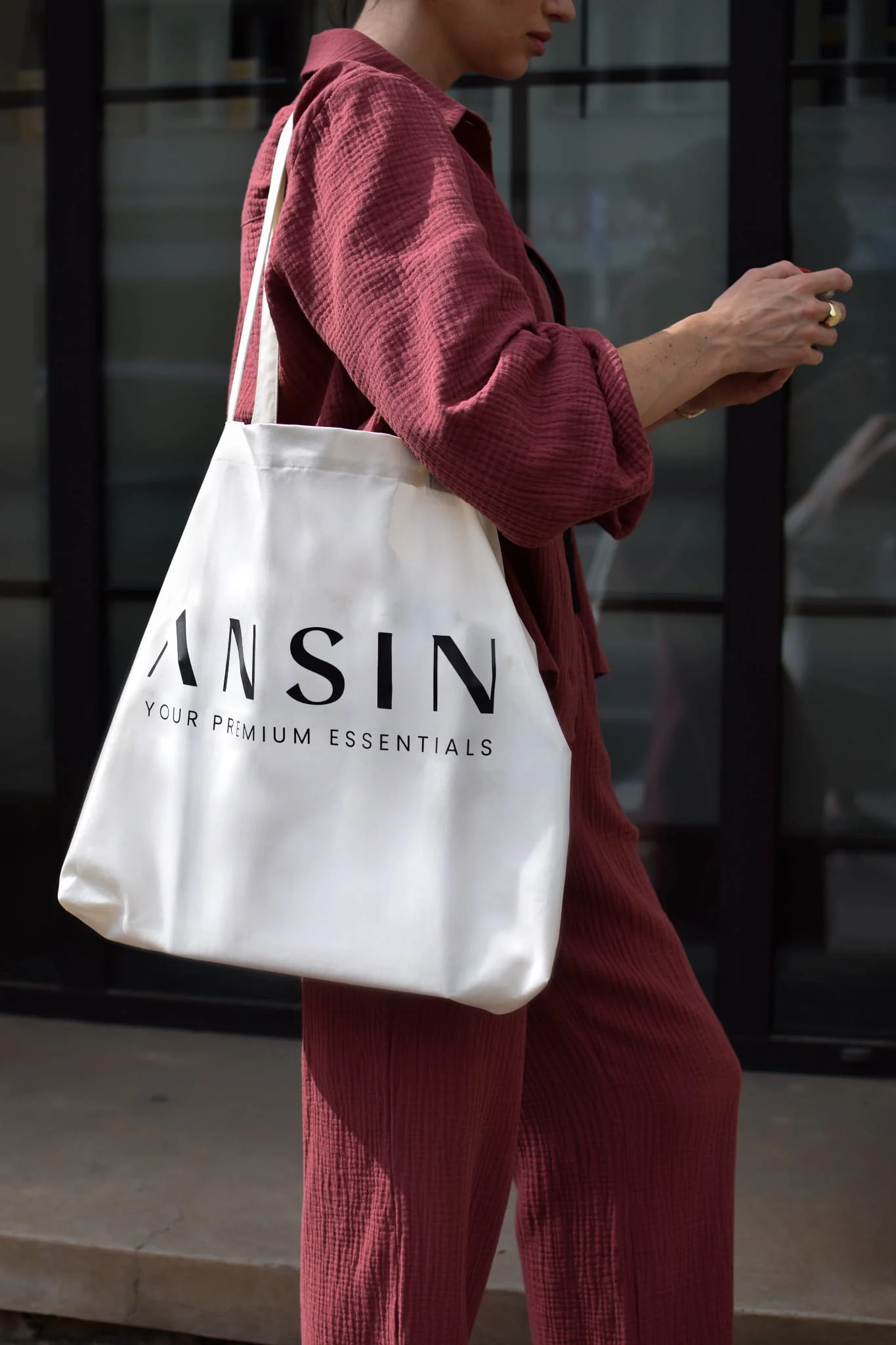 Torba Ansin Creme - Image 2