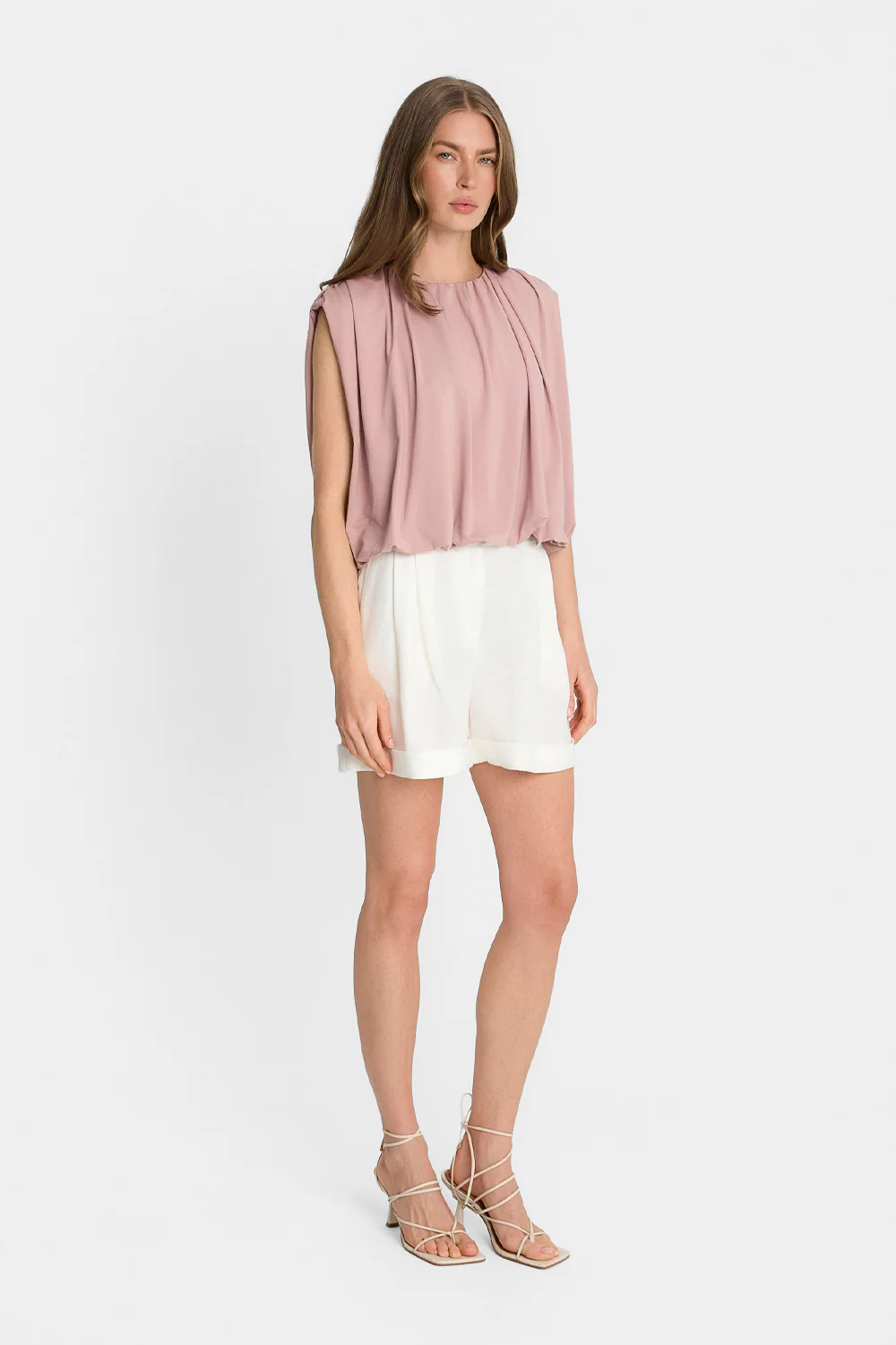 Spodenki Miss Costa Off White - Image 4