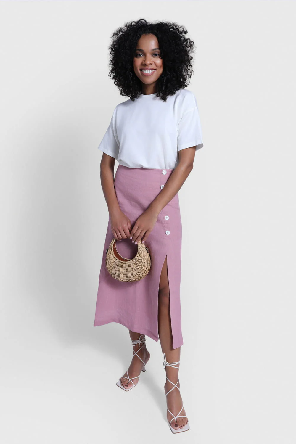 Spódnica Miss Coastal Raspberry Pink - Image 3
