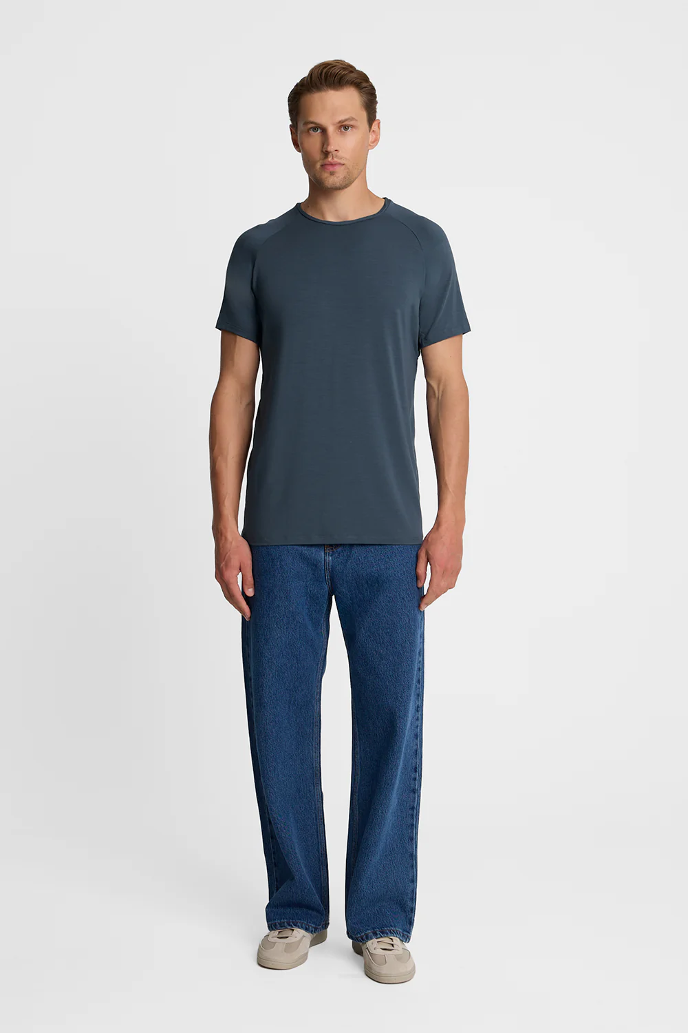 T-shirt Mr Smooth Vintage Blue
