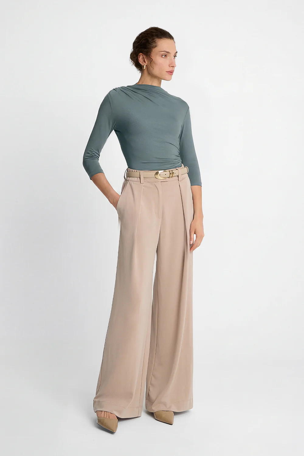 Longsleeve Miss Sculptural Olive