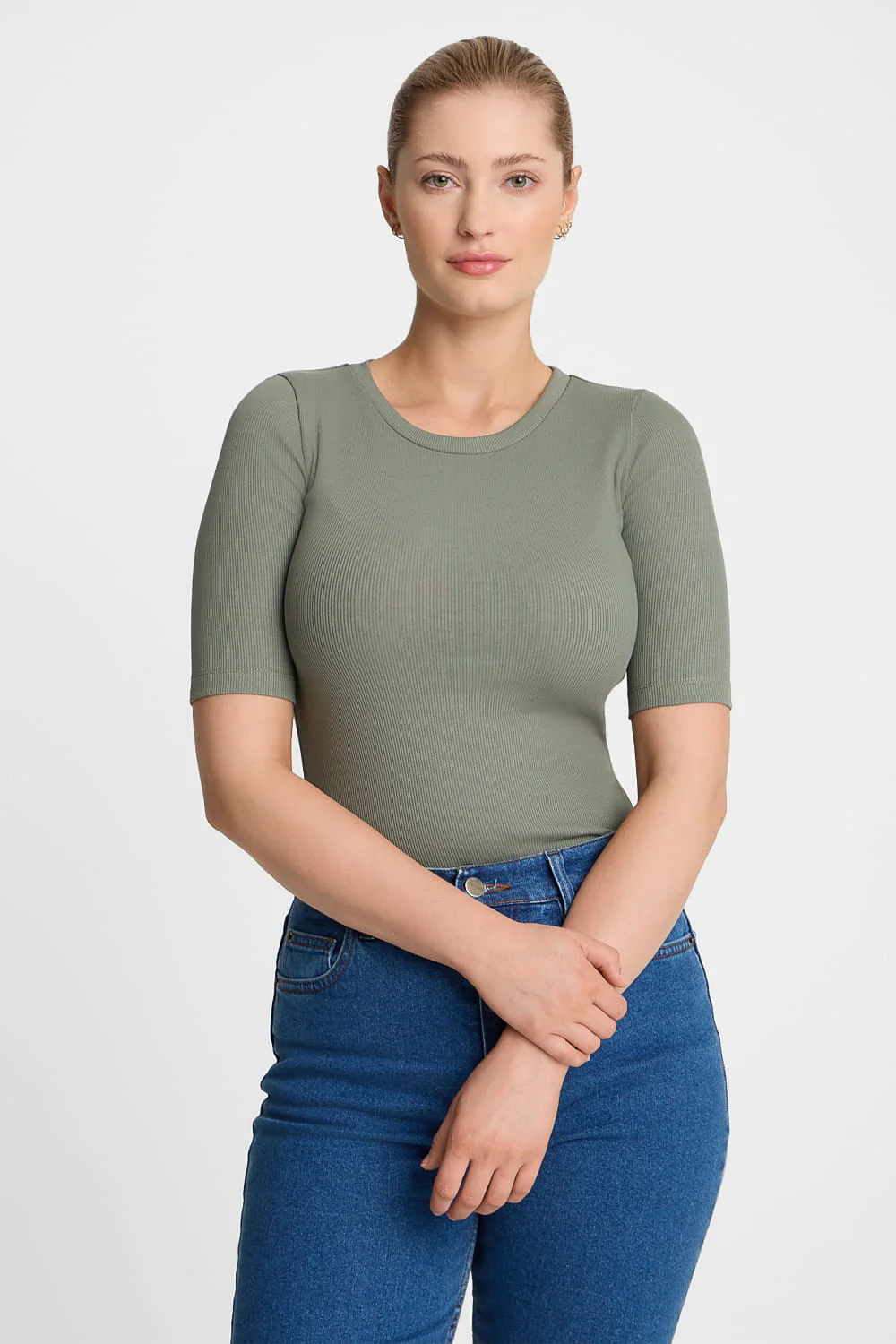 T-shirt Miss Lovable Olive - Image 2