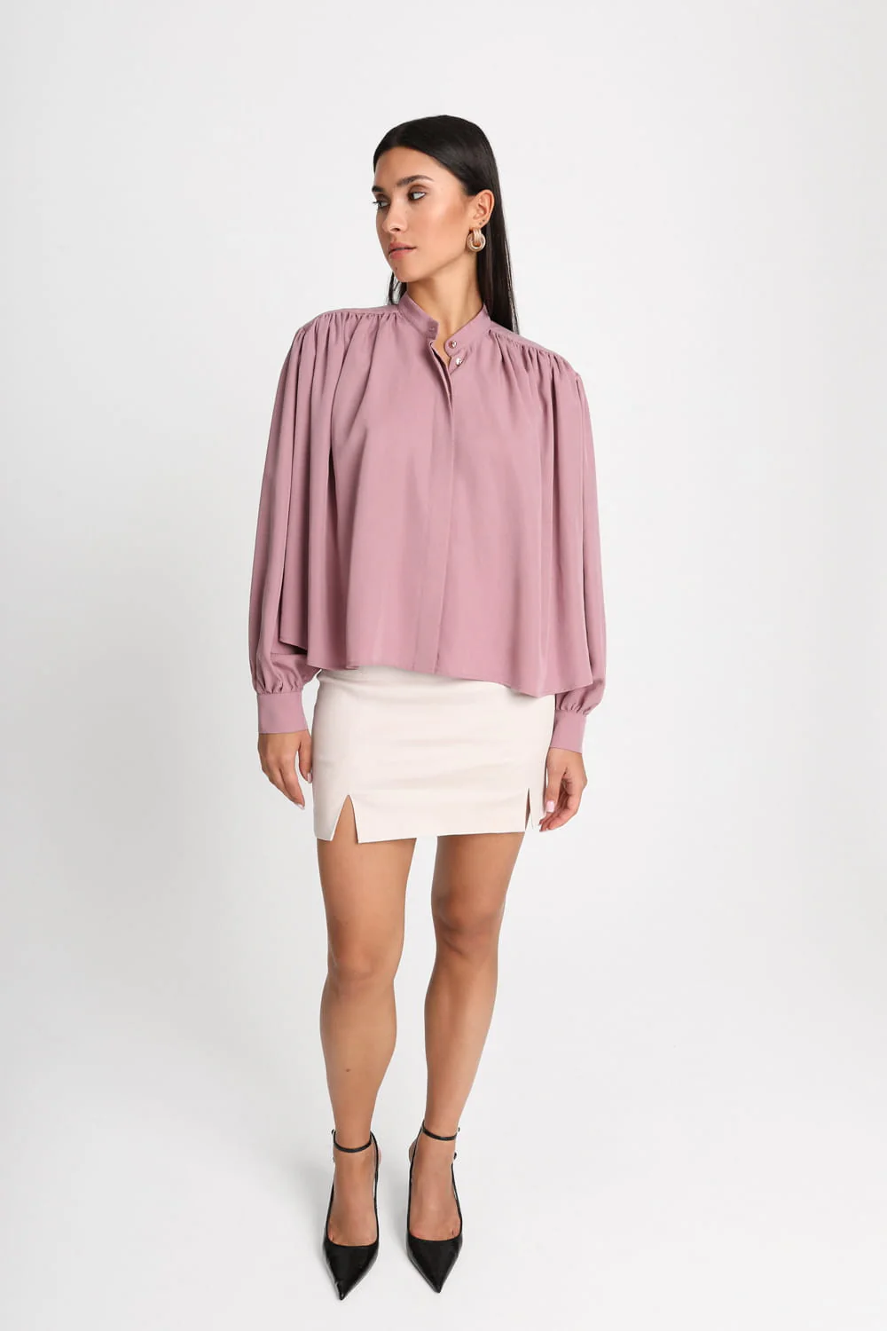 Koszula Miss Collected Mauve - Image 3