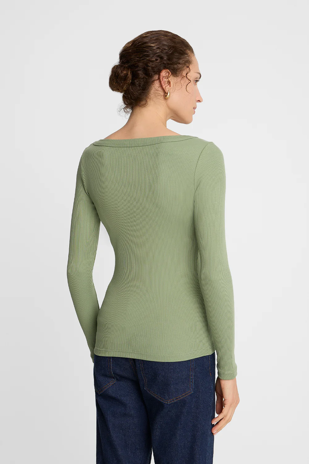 Longsleeve Miss Henley Green - Image 6